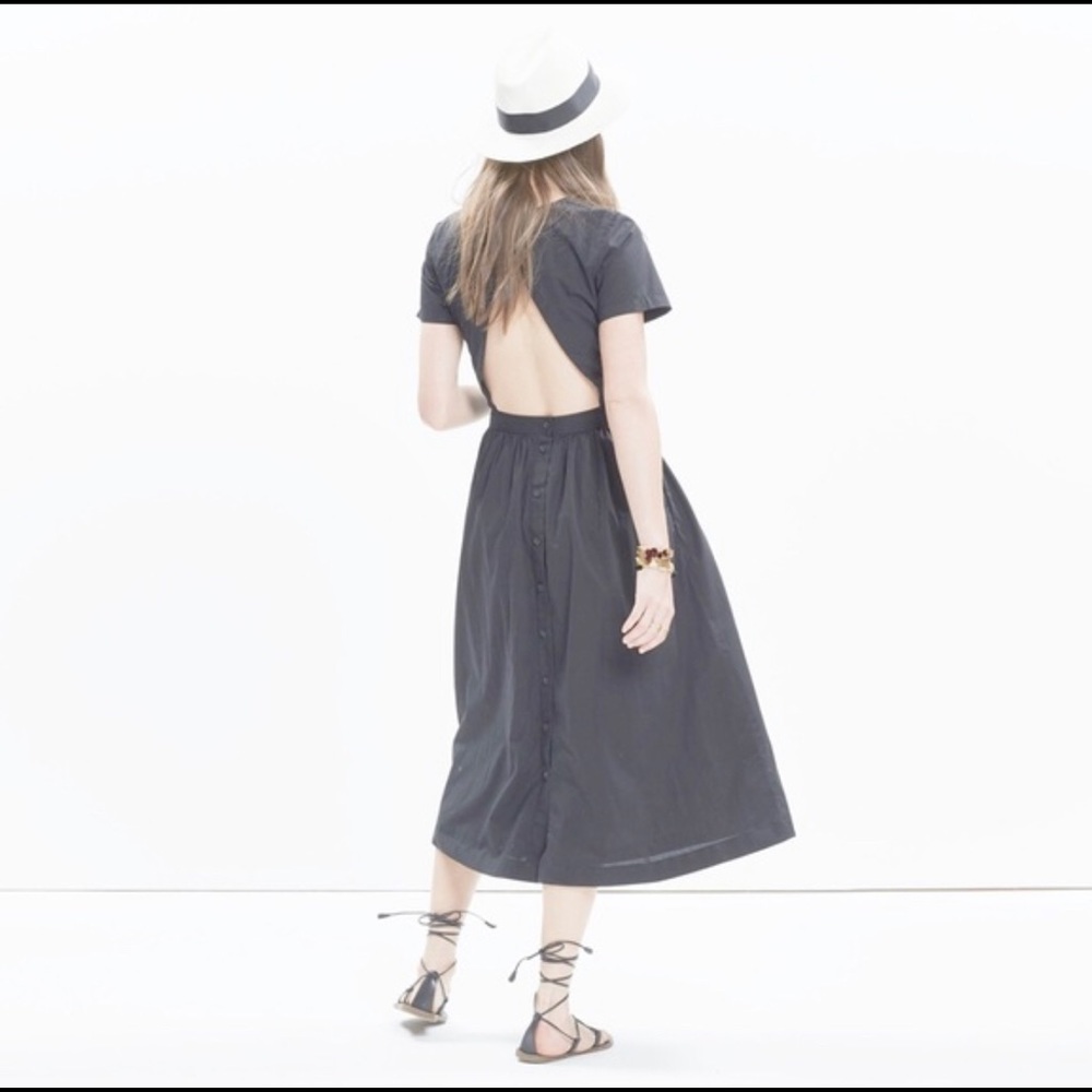 Madewell Open Back Dress